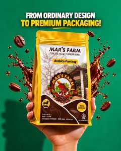 kemasan kopi menarik