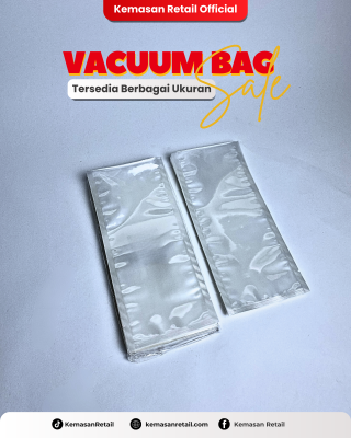 kantong plastik vacuum polos