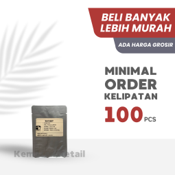 Kemasan Kantong Sachet Bag Aluminium Padat Spesial Silver 12x12 35g