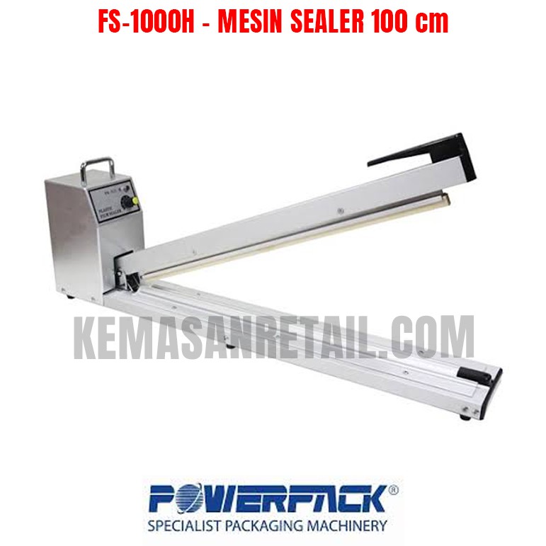Mesin Hand Sealer Panjang 100cm Powerpack FS-1000H