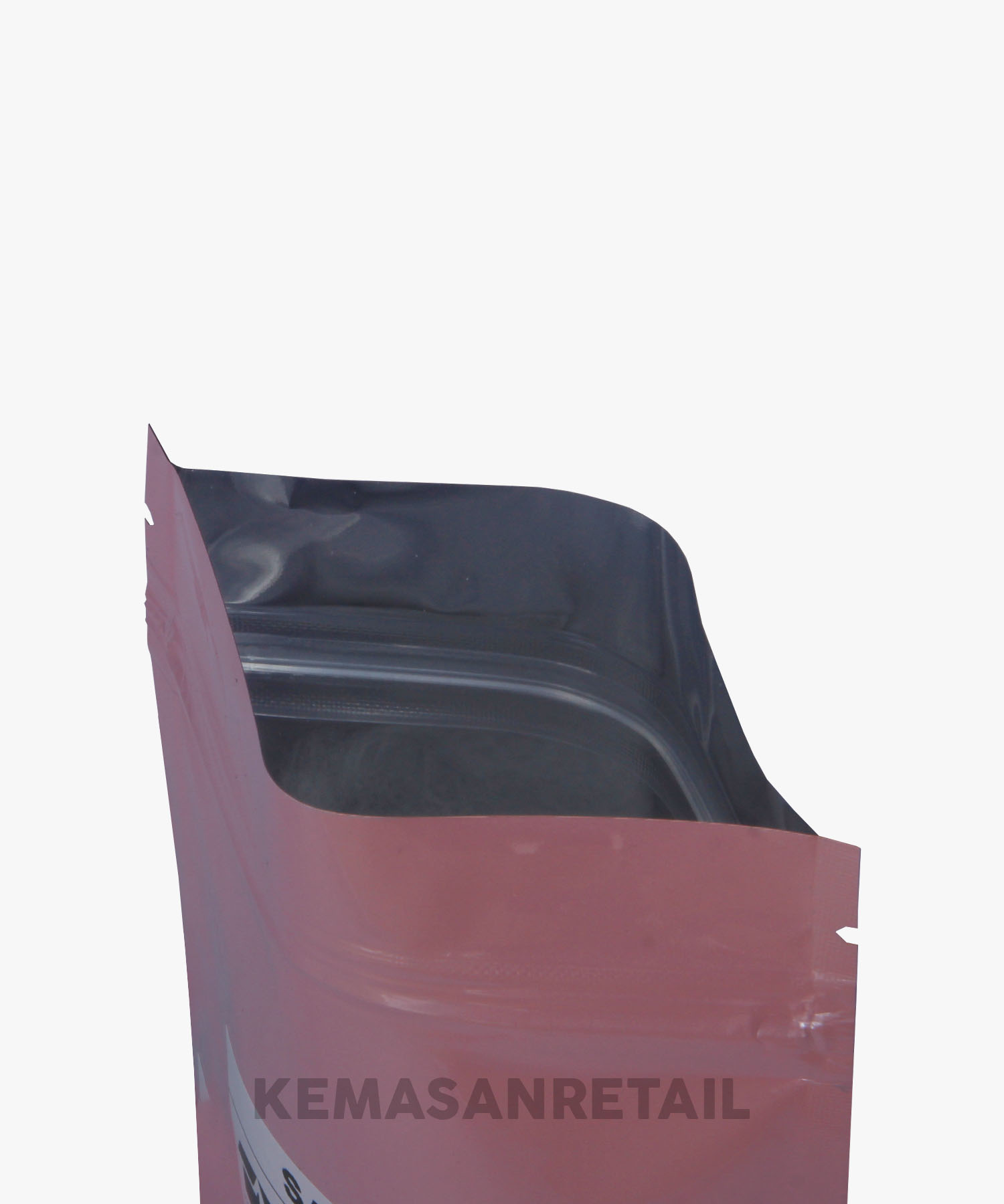 Kemasan Kantong Sachet Zipper Pink Glossy 8x12 - Image 4