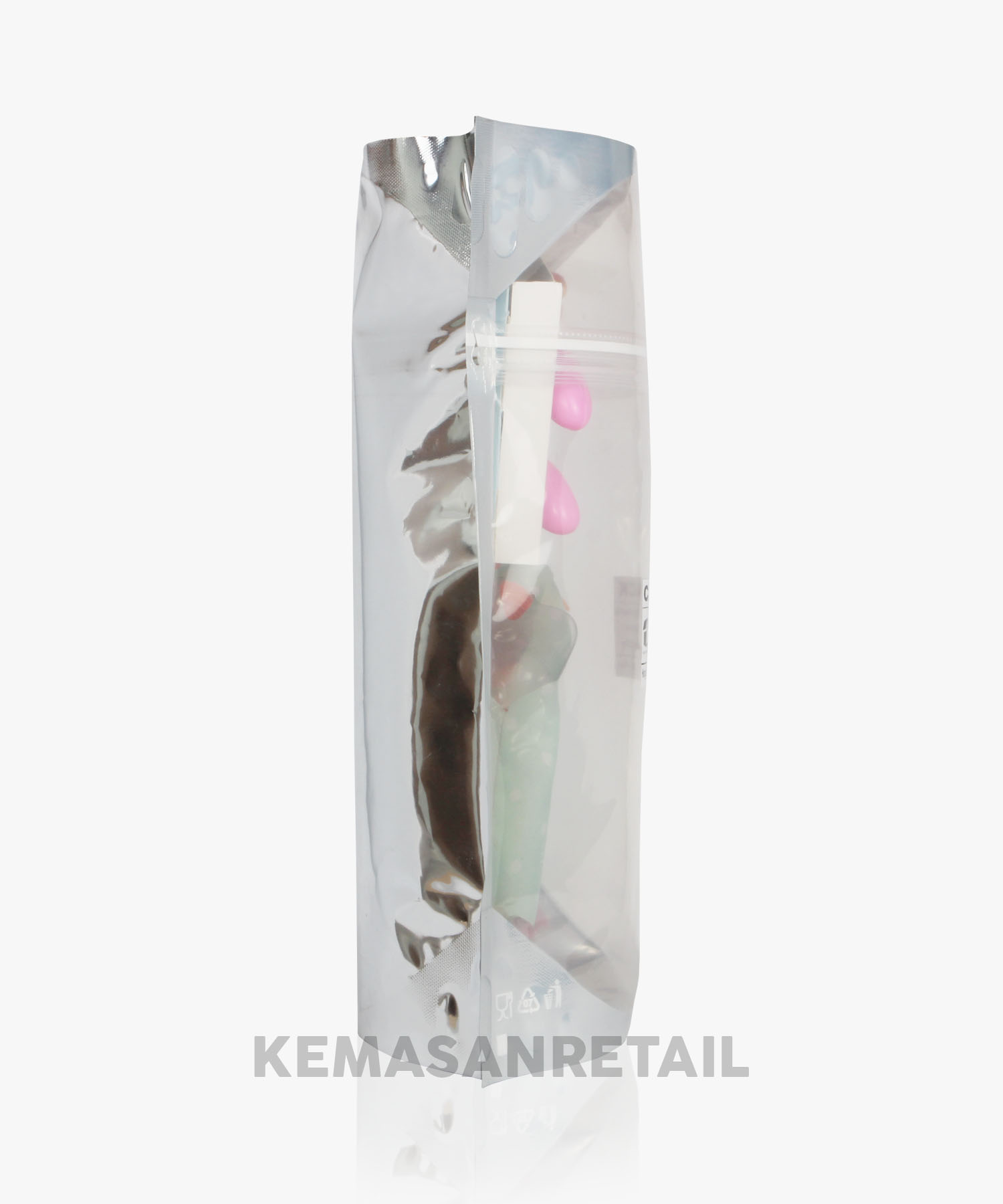Kemasan Standing Pouch Canpack Transmet Kombinasi Zipper 22.5X33 2200g - Image 4