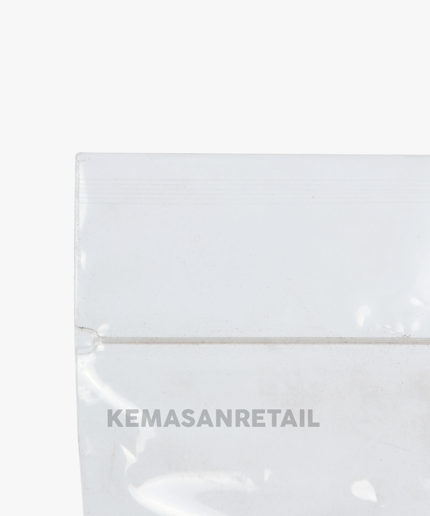 Kemasan Standing Pouch STP Klip Zipper PP Bening Single Seal 16x24 750g - Image 4