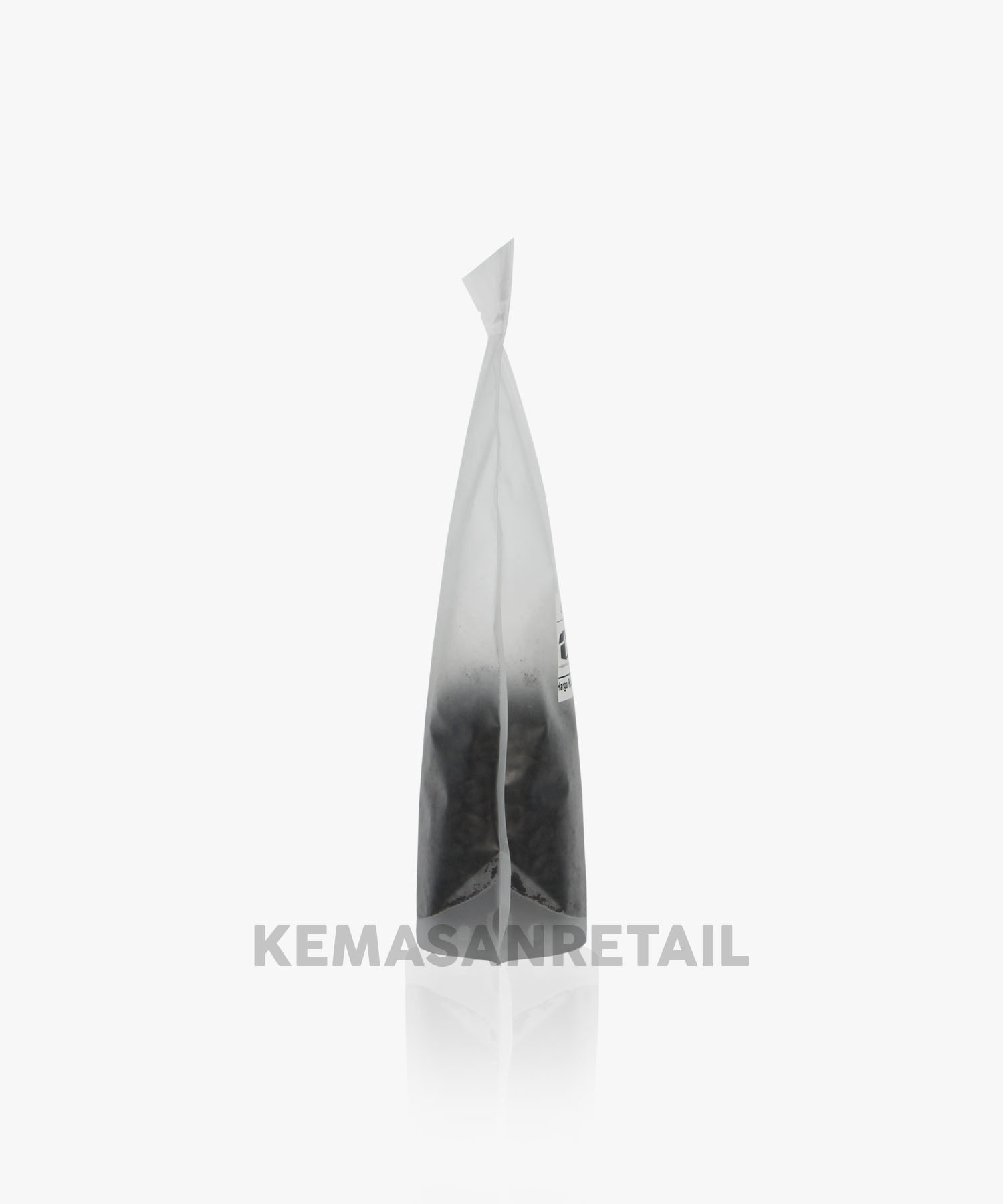 Kemasan Standing Pouch Transparan Bening Doff 14x26 650gr - Image 3