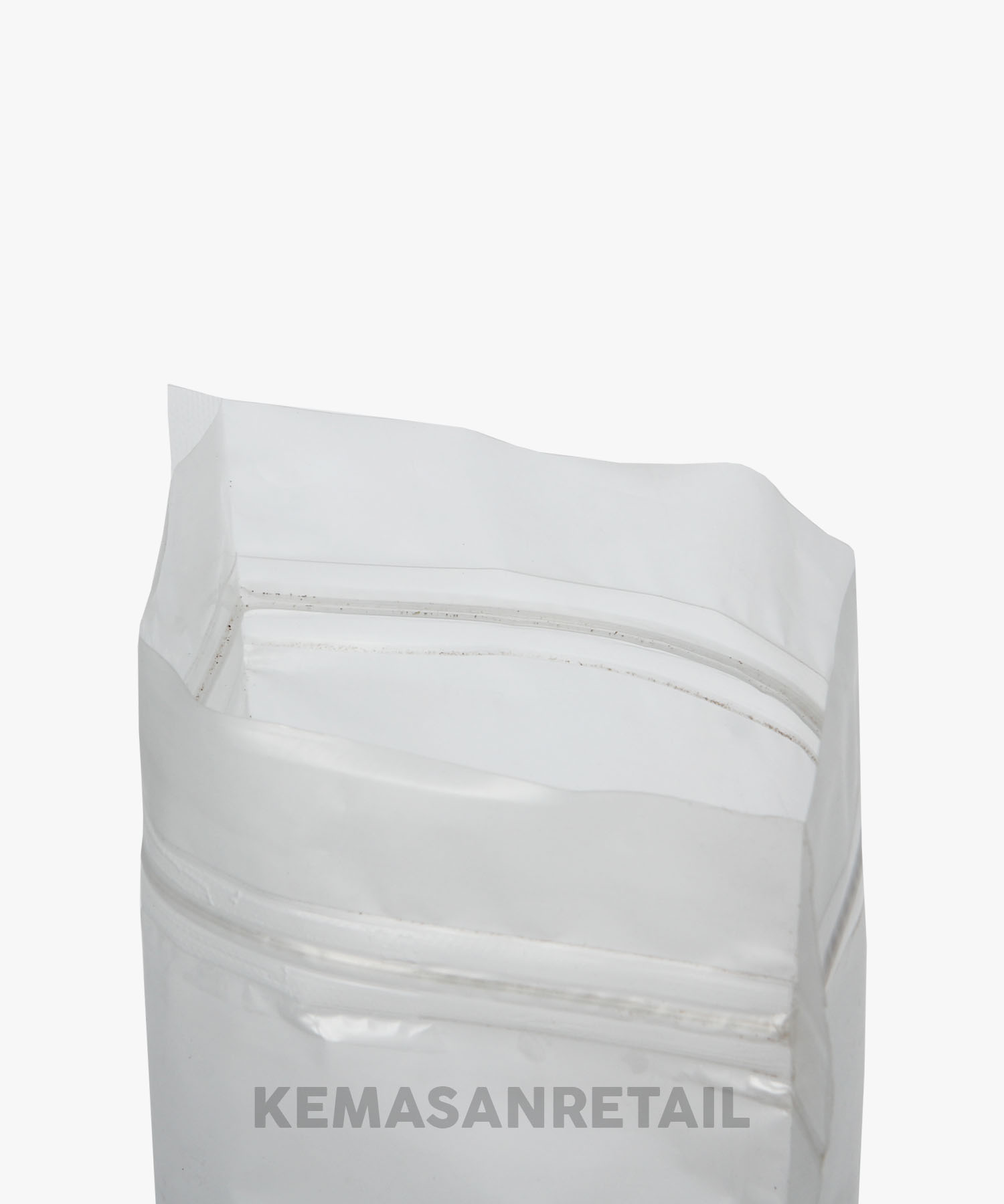 Kemasan Standing Pouch Transparan Bening Doff 14x26 650gr - Image 4