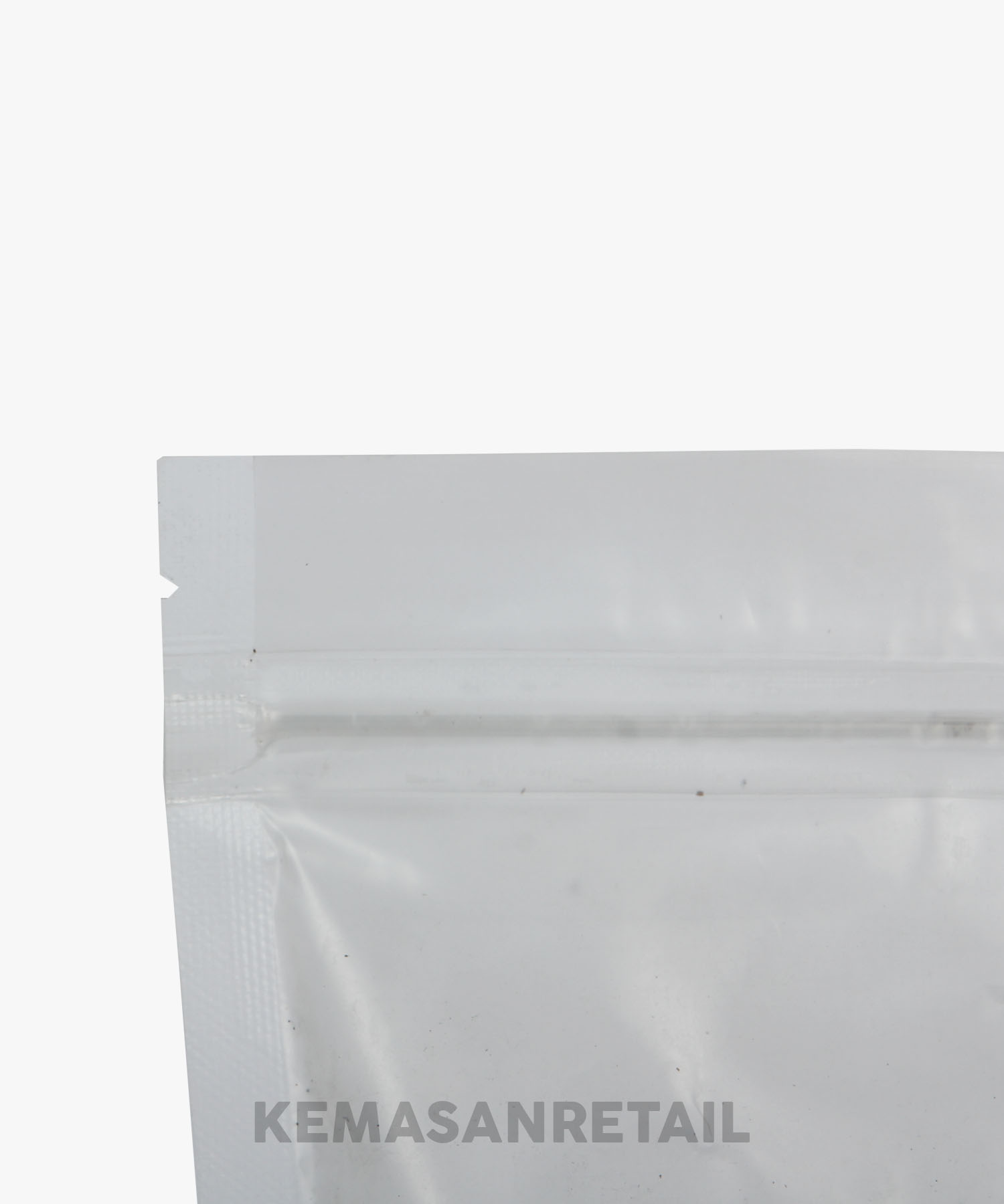 Kemasan Standing Pouch Transparan Bening Doff 16x32 1000gr - Image 5