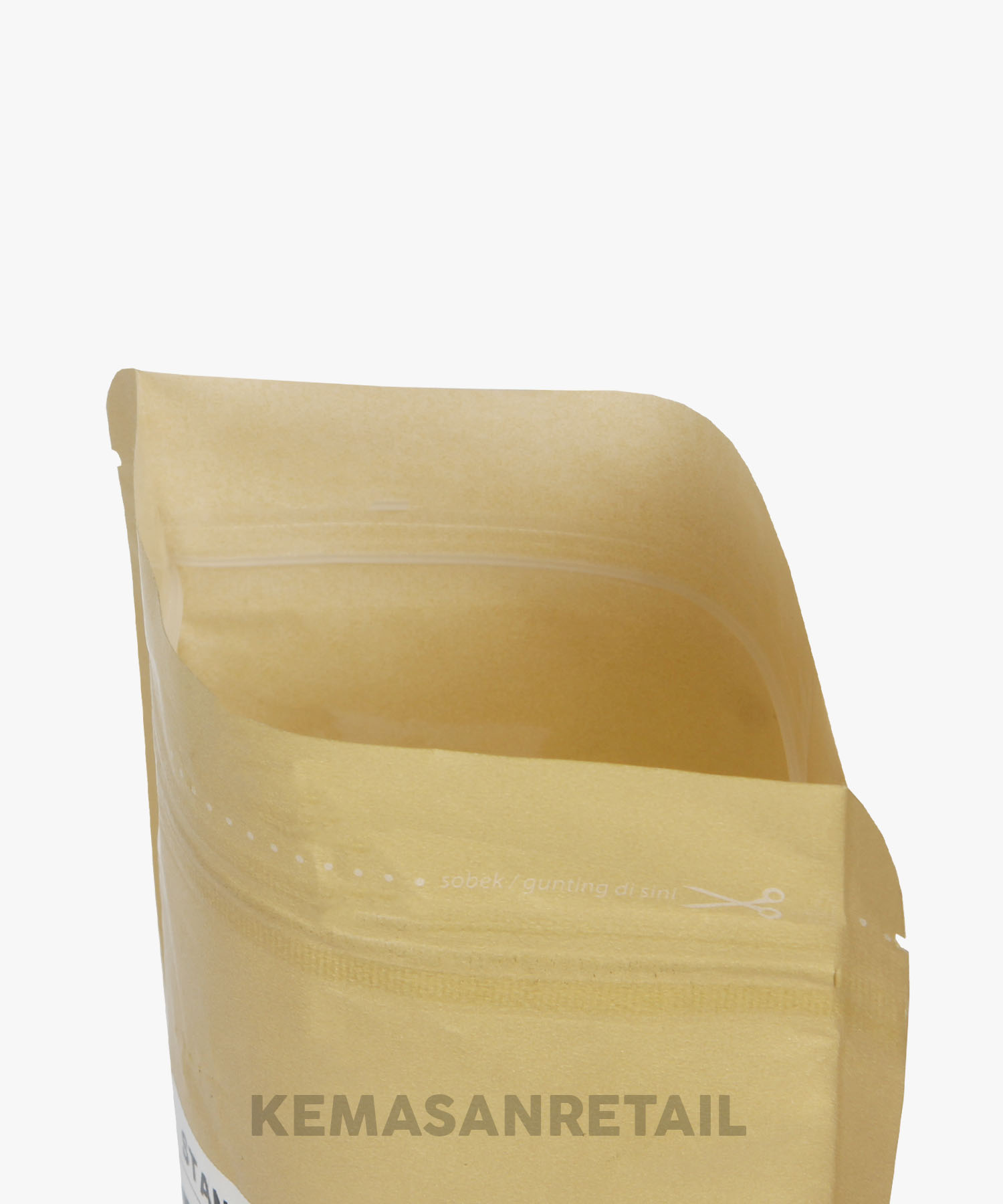 Kemasan Standing Pouch Ecopack Lithopaper Zipper Window 18x29 1100gr - Image 4