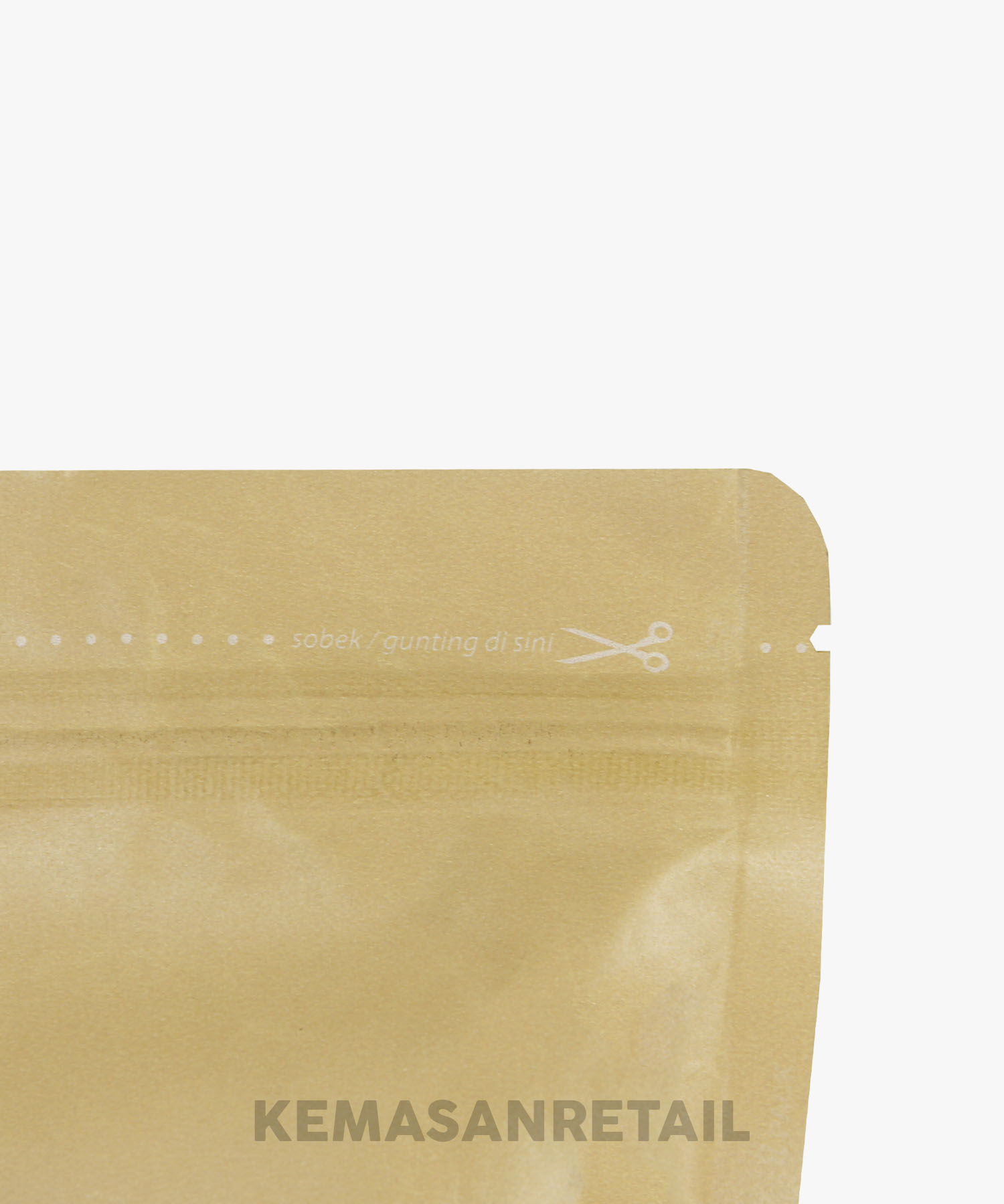 Kemasan Standing Pouch Ecopack Lithopaper Zipper Window 22.5x33 2200gr - Image 5