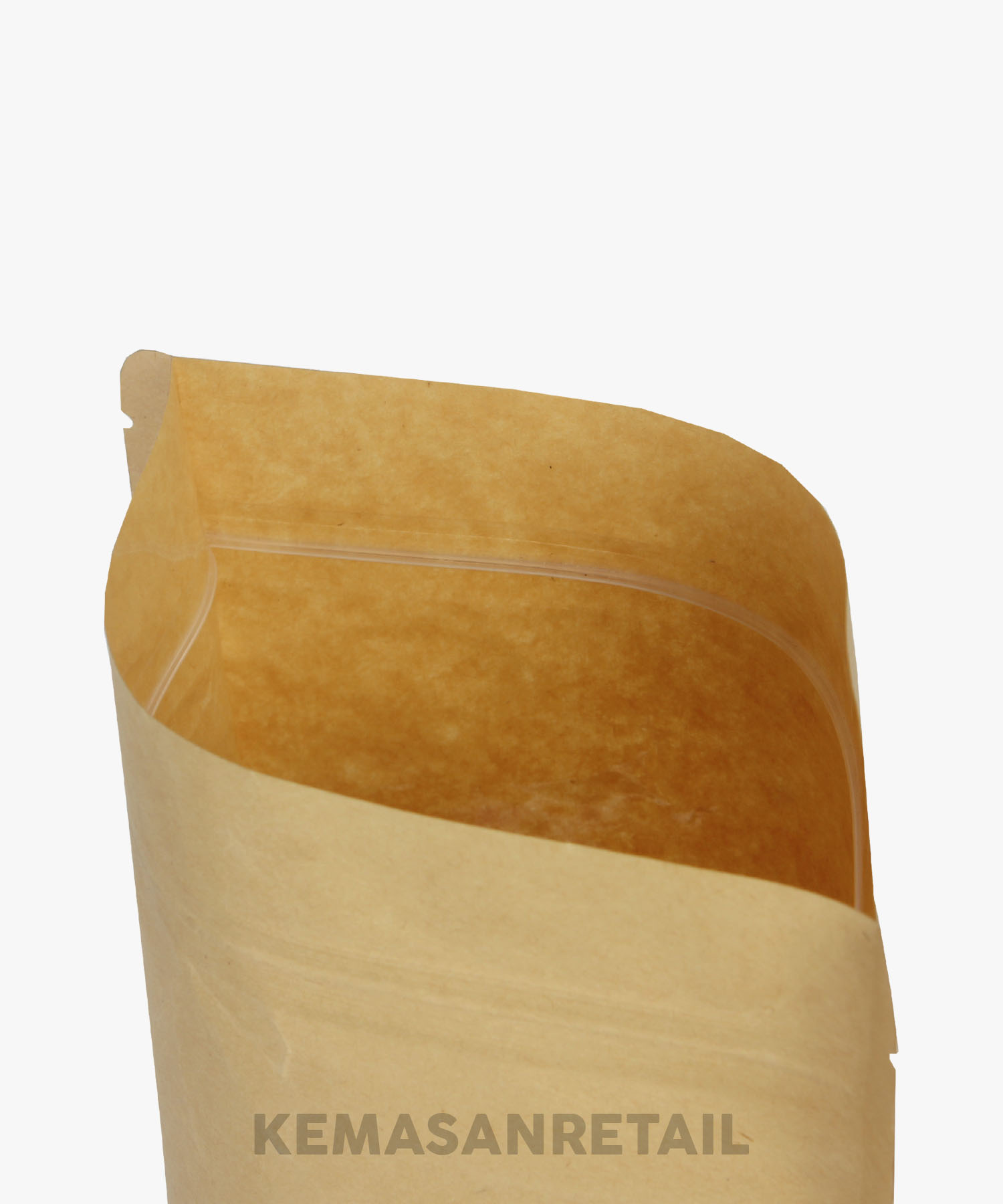 Kemasan Standing Pouch Kraft Window Zipper 18x26 1000g - Image 5