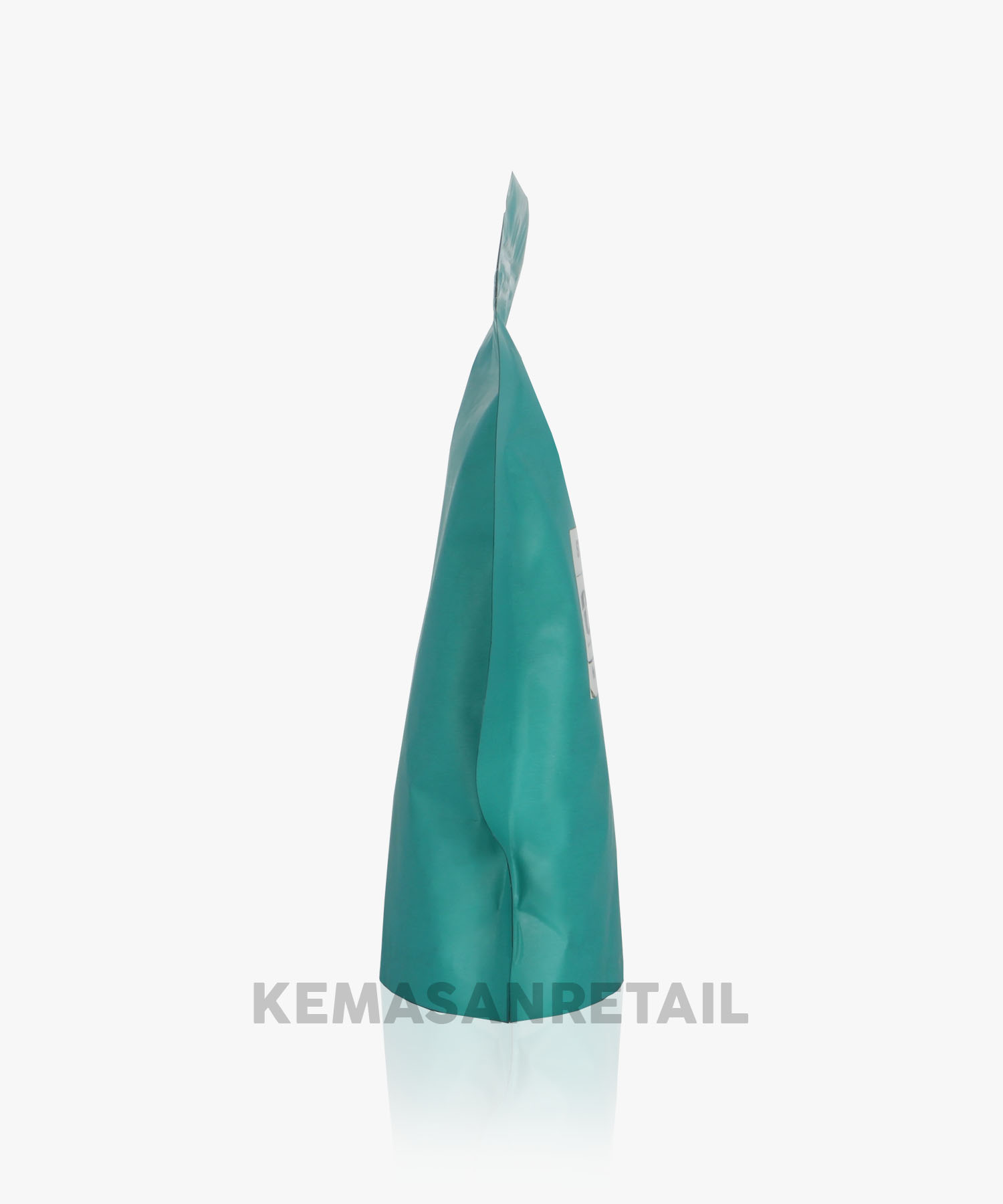 Kemasan Standing Pouch Zipper Blue Matte Biru Muda Tosca 13x20 250g - Image 3