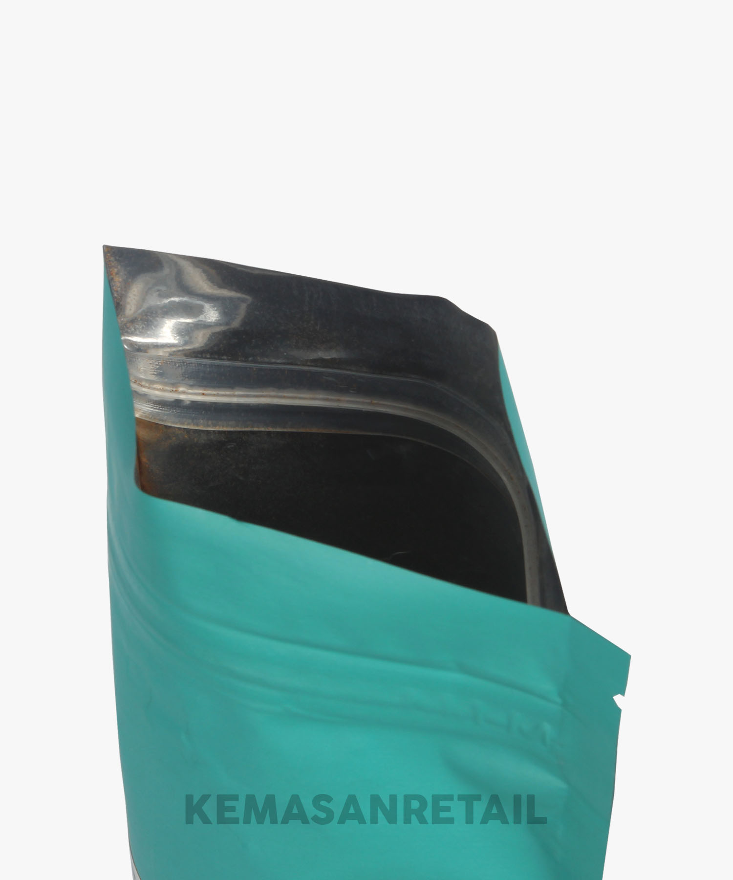 Kemasan Standing Pouch Zipper Blue Matte Biru Muda Tosca 13x20 250g - Image 4