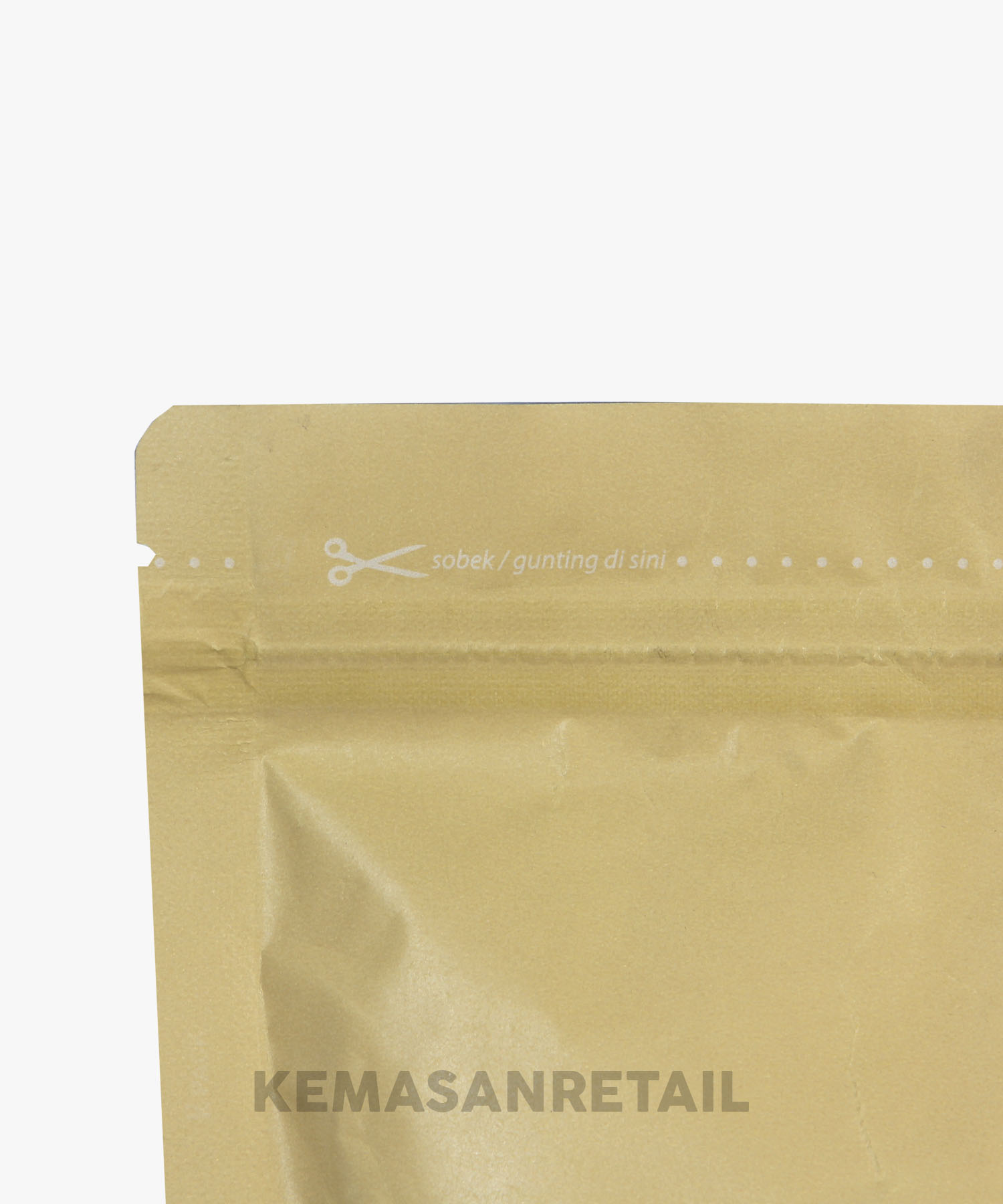 Kemasan Standing Pouch Ecopack Lithopaper Zipper 9x15 150gr - Image 5