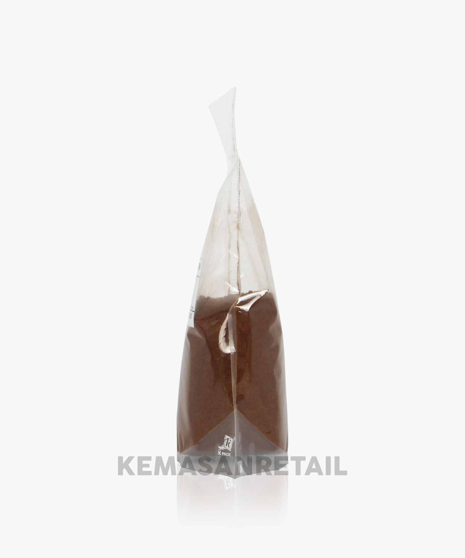 Kemasan Standing Pouch lightpack Bening Zipper 14x23 500gr - Image 3