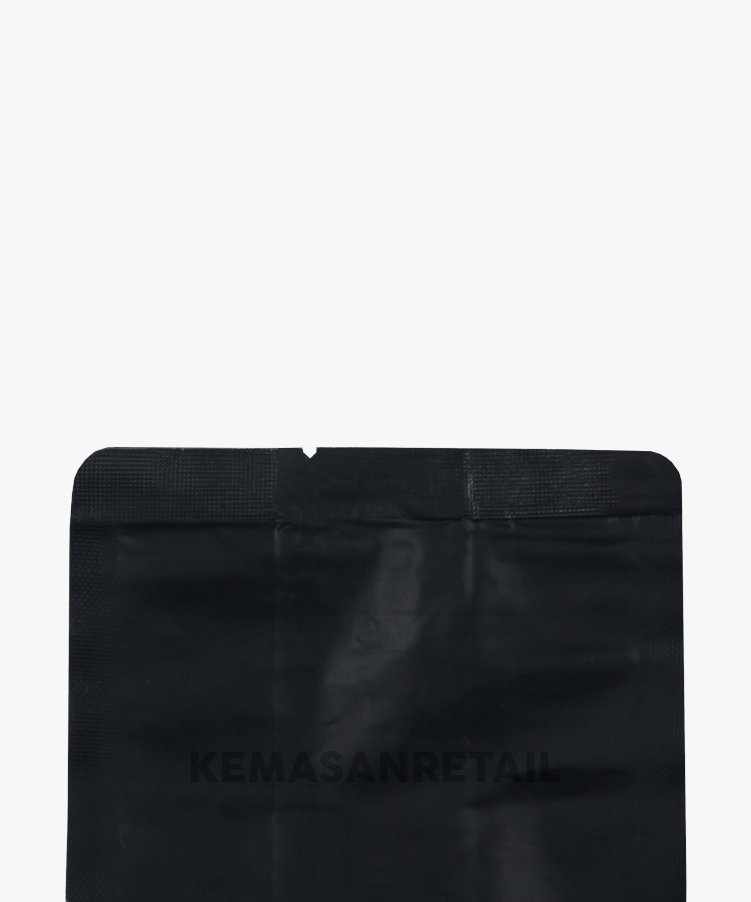 Kemasan Gusset Quadseal Aluminium Hitam Doff 11x32 500g Kopi +Valve - Image 4