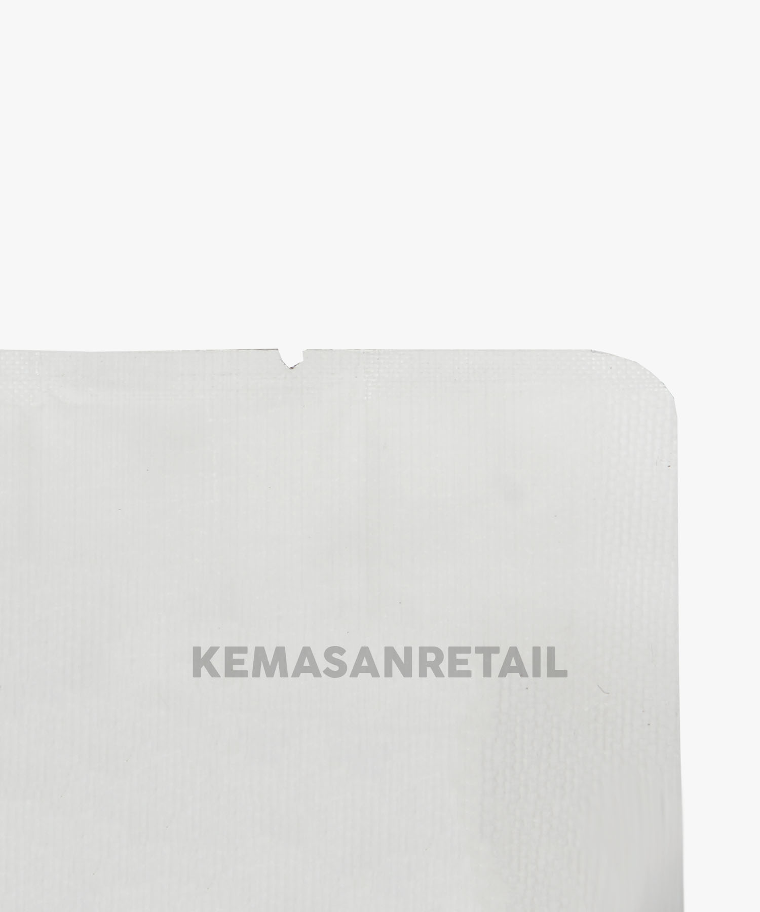 Kemasan Gusset Quadseal Aluminium Putih Doff 8.5x21 100g Kopi +Valve - Image 4