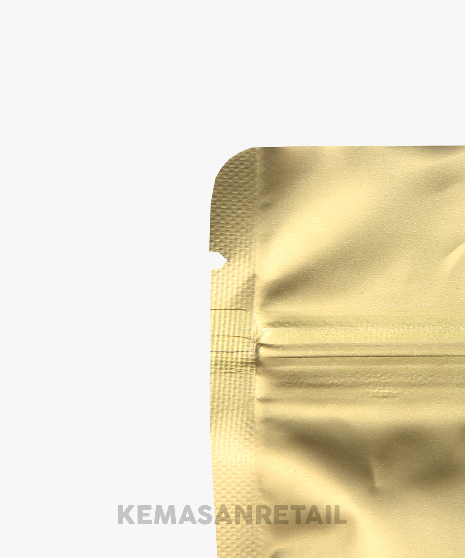 Kemasan Standing Pouch Alu Gold Doff Zipper 12x20 100g Kopi +Valve - Image 5