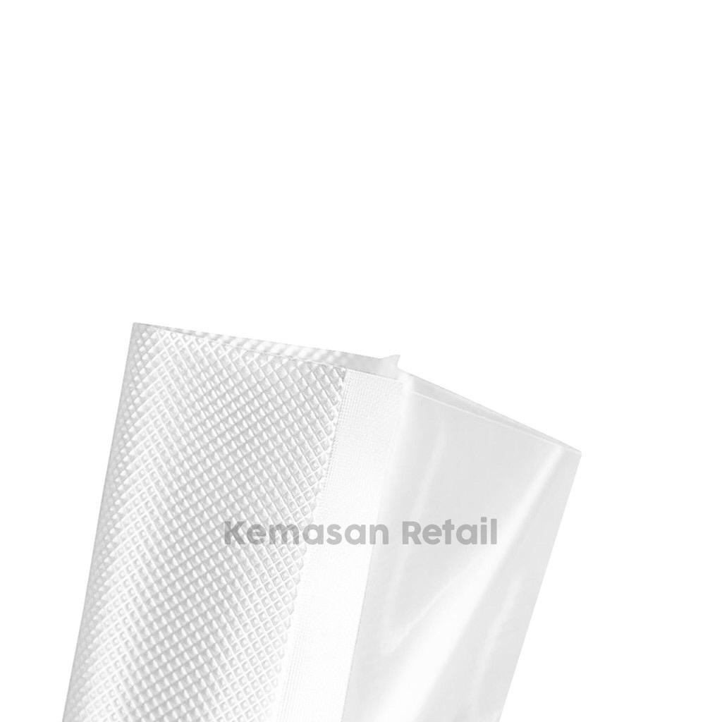 Kemasan Kantong Plastik Frozen Vacuum Nylon Embossed 20x25 - Image 3