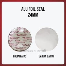 Segel Seal Alu Foil Induksi Cup/Botol/Toples Diameter 24mm