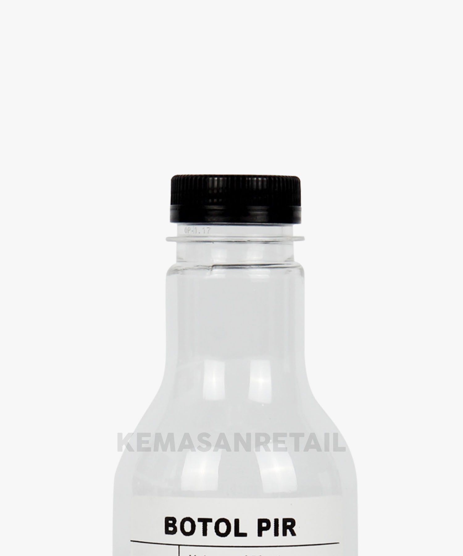 Botol Pir 250ml 16 gr + Tutup Hitam - Image 3