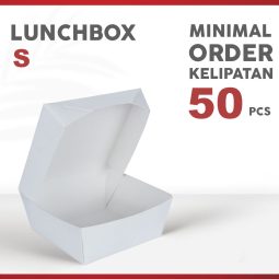 Kemasan Take Away Paper Lunch Box Foodgrade Starpack uk. S (Forming)