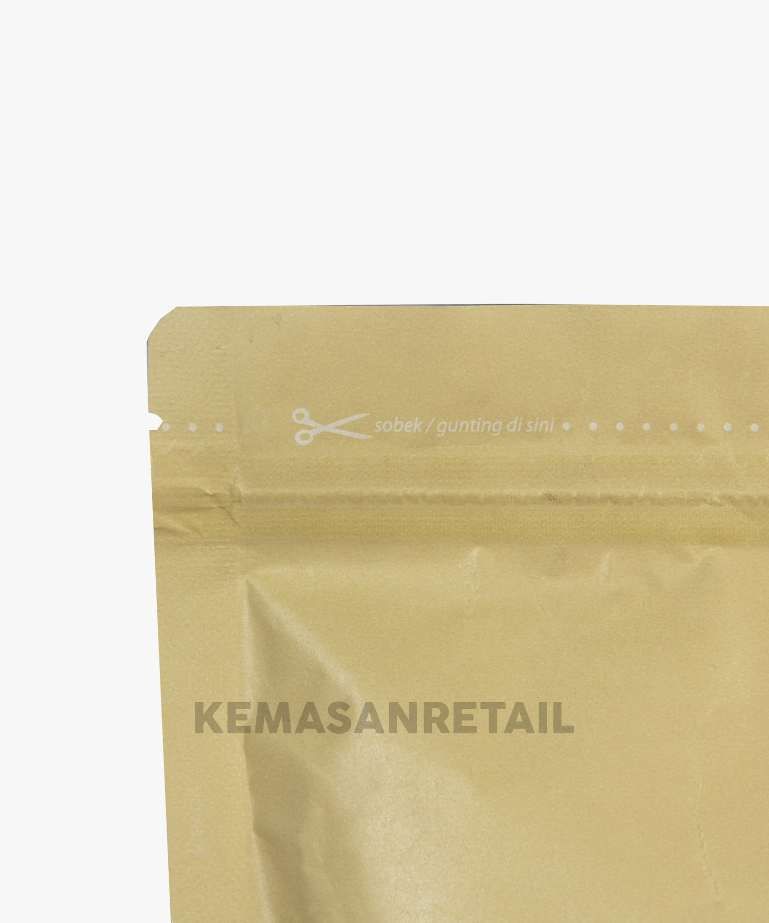 Kemasan Standing Pouch Ecopack Lithopaper Zipper 13x20 150gr Kopi +Valve - Image 5