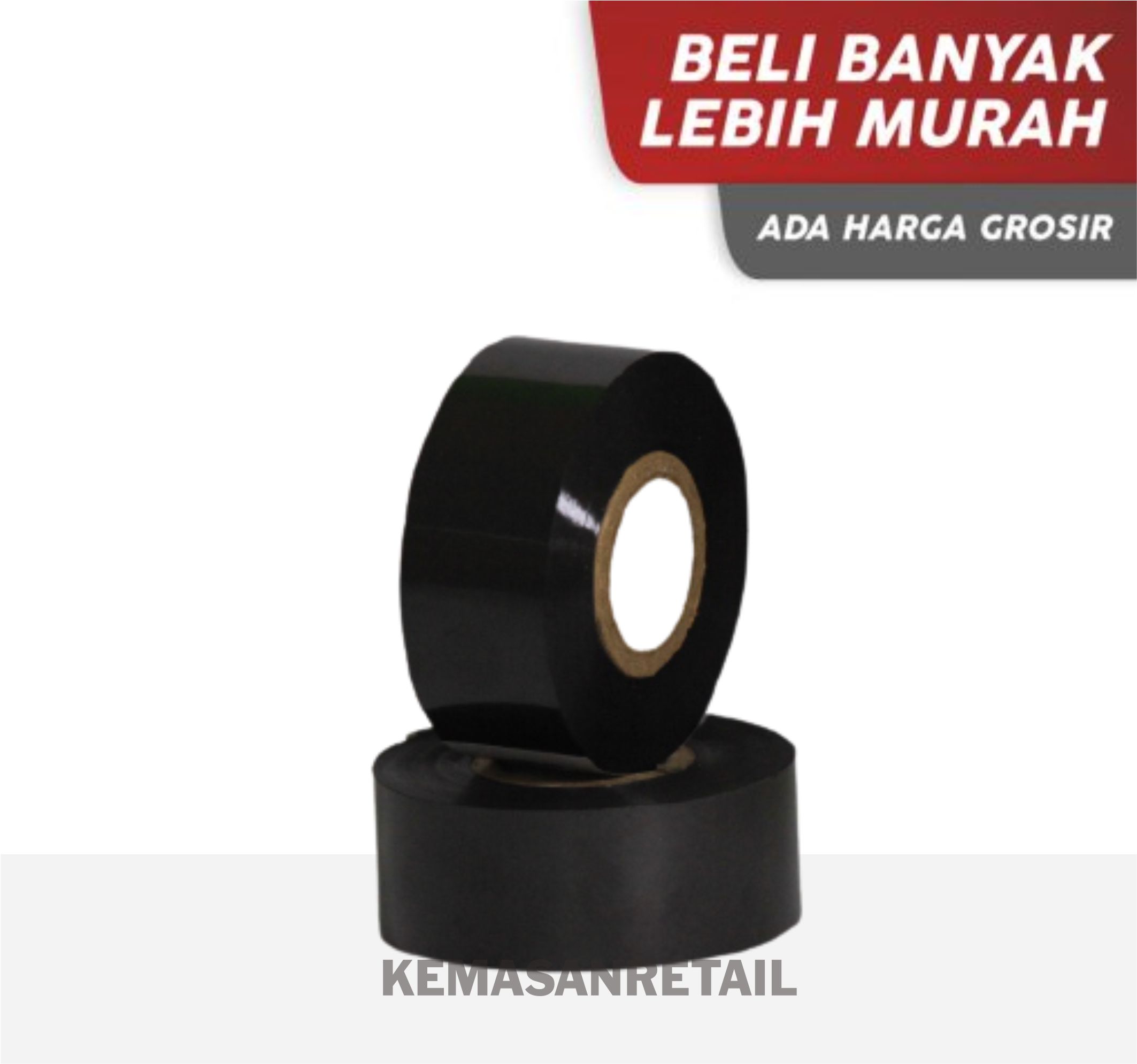 Ribbon Tape/ Pita Coding Hitam size 30x100 model LCI