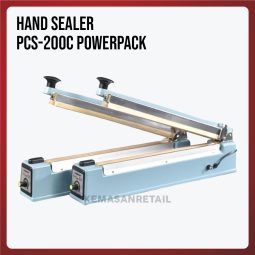 Mesin Pengemasan Hand Sealer + Cutter Powerpack PCS-200C 20cm