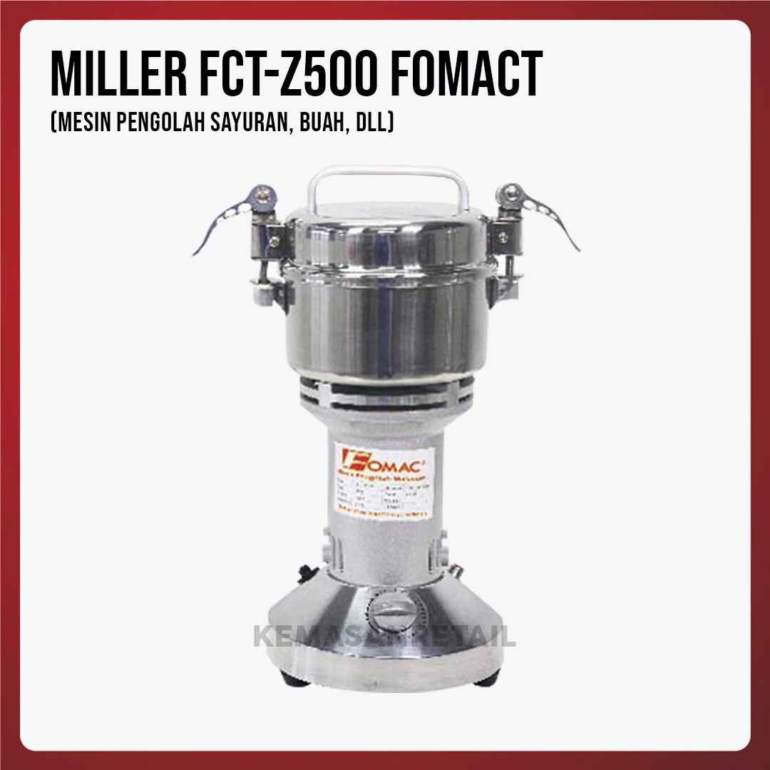 Mesin Penepung Penggiling Tepung Miller Fomac FCT-Z500
