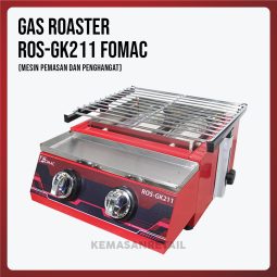 Mesin Pemanggang Sosis Gas Roaster Fomac ROS-GK211