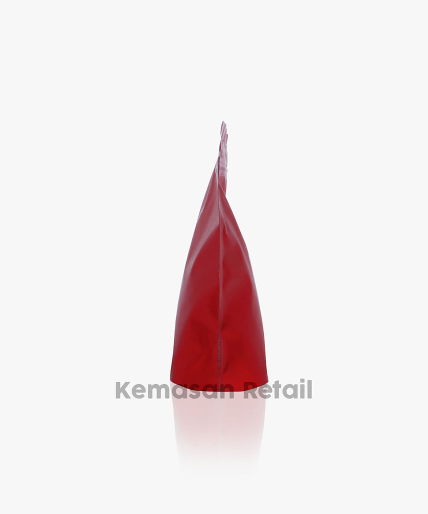 Kemasan STP Trapesium Import Zipper Merah Glossy 22x17.5 +Valve - Image 3